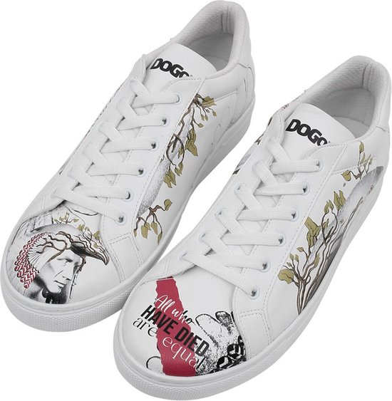 DOGO Ace Sneakers Enfant Véganes Mixte - Baskets Légères Éco-Responsables Imprimées Fun Et Confortables