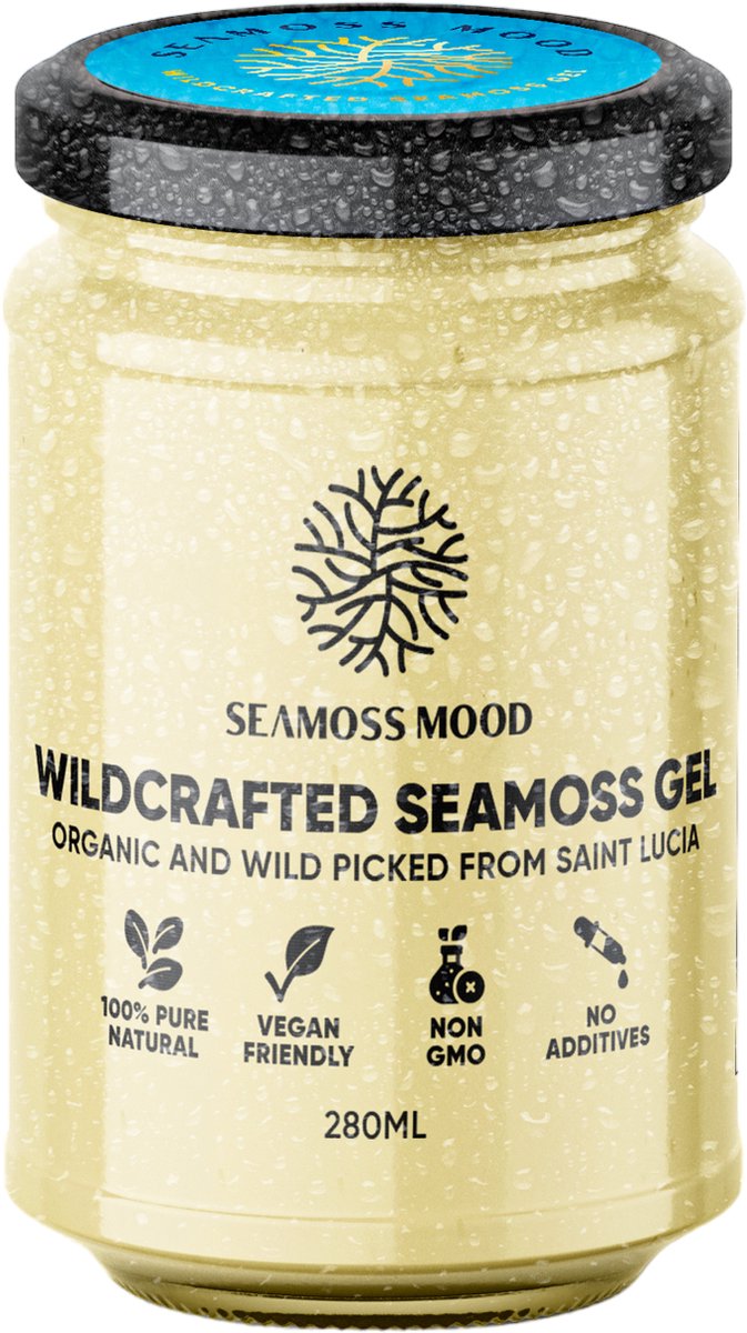 Goedkoopste Natuurlijke Sea Moss Gel - Natuurlijk Zeewier Superfood, Vegan & Glutenvrij - 100 getest