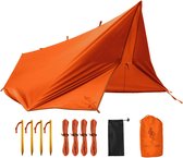 Bâche de Tente Imperméable 3 x 3,2 m Ultralégère Protection UV Camping Pare-Soleil outdoor Multifonction Grand pour Camping Randonnée Activités de outdoor
