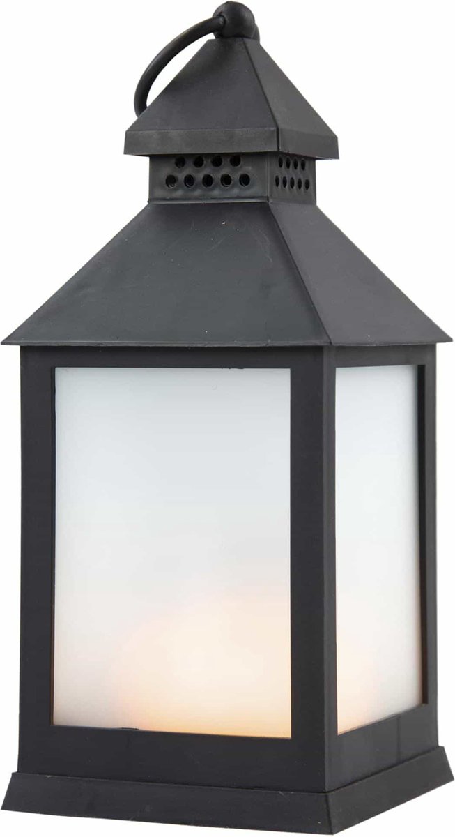 Lanterne LED avec optique de flamme vacillante, anneau de