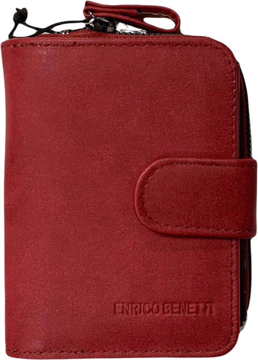 Enrico Benetti Zoë Portemonnee 81001 - Donker Rood