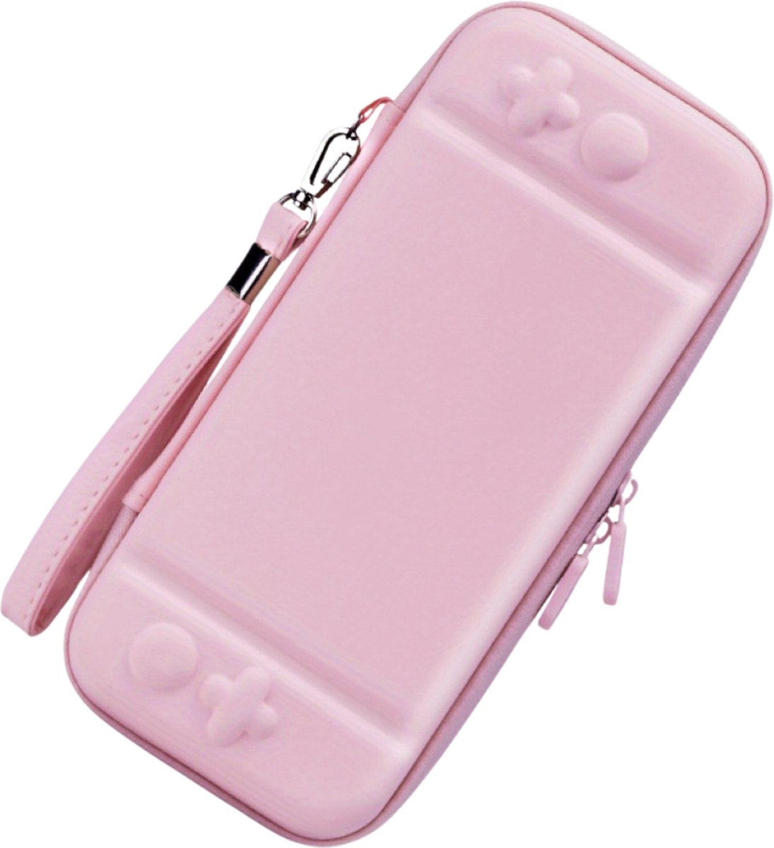 Livano Case Geschikt Voor Nintendo Switch - Hoes - Beschermhoes - Accessoires - Roze