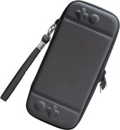 Livano Case Geschikt Voor Nintendo Switch - Hoes - Beschermhoes - Accessoires - Zwart