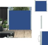 vidaXL zijscherm - terras - balkon - 170x300cm - UV-bestendig polyester - Parasol