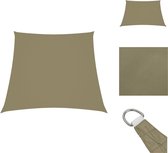 vidaXL Zonnezeil UV-bestendig - 2/4 x 3 m - Beige - Parasol