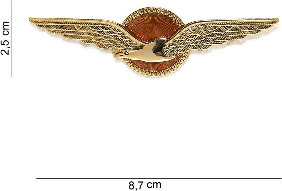 Embleem metaal KLU pin