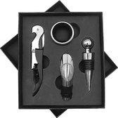 Go Go Gadget - Luxe Wijnopener Set - Kurkentrekker - Flessenopener - Cadeau in Luxe Giftbox