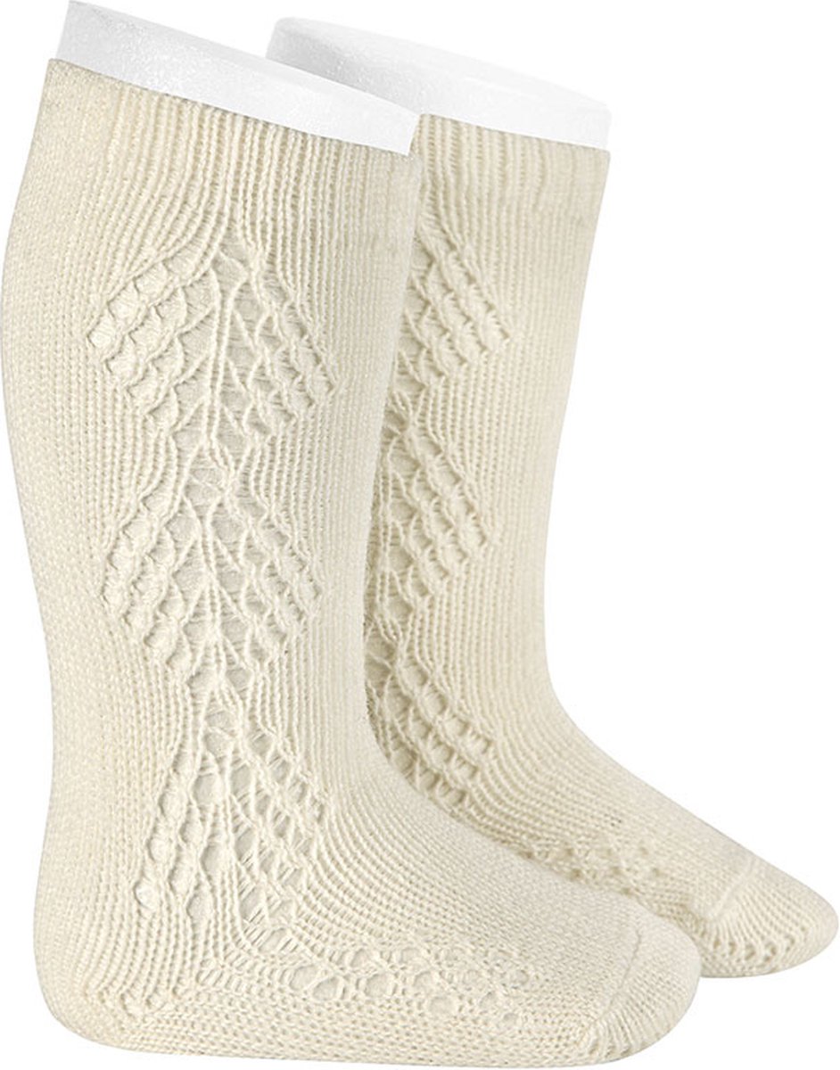 Cóndor Kniekous Side Openwork Diamant | 1532/2 | Cava/Créme | 6-12 mnd | maat 0