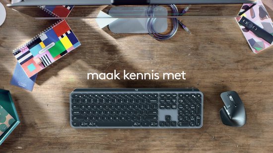 Clavier sans fil rétroéclairé minimaliste Logitech MX Keys Mini 