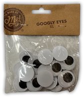 Googly Eyes XL - Wiebeloogjes - Groot - ca. 20 stuks