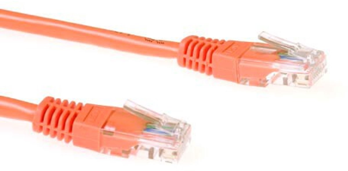 ACT IB4520 U/UTP CAT5E Patchkabel Oranje - 20 meter