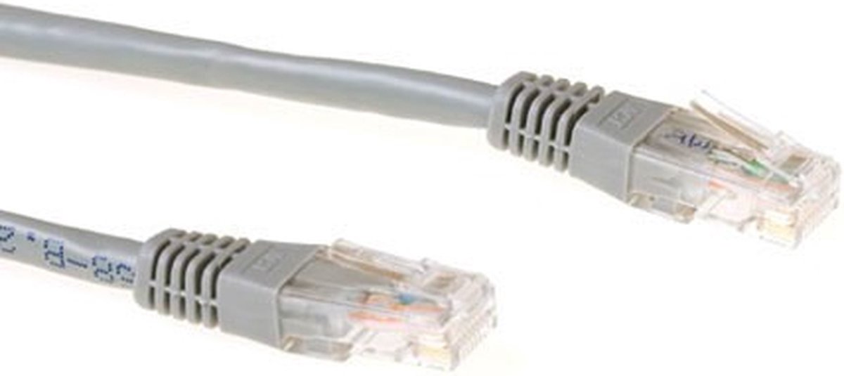 ACT IB3420 U/UTP CAT6A Patchkabel Grijs - 20 meter