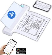 Printer A4 portable - Printer thermique - Printer de poche - Printer mobile A4 pour petits et grands - Smartphone via Bluetooth