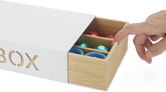 Koffiedoos van metaal/bamboo Balvi | Slowood Interior