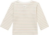 Noppies Filles Striped Tshirt Minor Manches Longues Pristine - 68