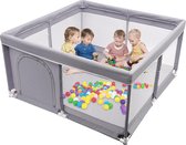 Playpen Baby Portable Baby Playpen 125 x 125 cm Playground for Children Activity Centre with Non-Slip Base Children's Fence for Toddlers