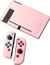 Livano Case Geschikt Voor Nintendo Switch - Hoes - Beschermhoes - TPU Antislip - Accessoires - Roze
