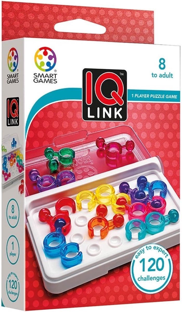 SmartGames - IQ Link - 120 opdrachten - Breinbreker - SmartGames