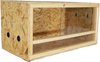 2L Home Reptielenverblijf Terrarium XL van hout met zijventilatie, afm. 100x50x50cm.