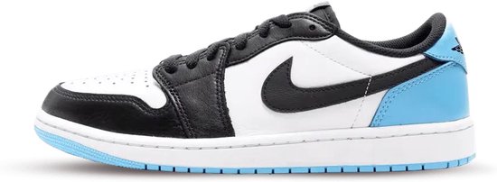 Jordan 1 Retro Low OG Black Dark Powder Blue