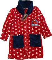 Spiderman badjas - fleece - kamerjas - ochtendjas - duster - rood - 8 jaar - maat 128