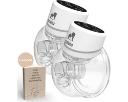 Sobia® Go Comfort - Handsfree Borstkolf - Elektrische Borstkolf - Draadloze borstkolf - 5 Verschillende Borstmaten!