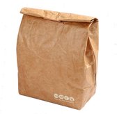 Herbruikbare Lunchbag Deluxe - Kraftpapier - Geisoleerd