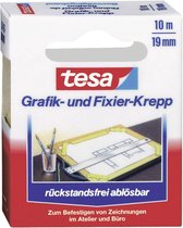 tesa Grafik- und Fixier-Krepp 57415-00000-01 Maskeertape (l x b) 10 m x 19 mm 1 stuk(s)
