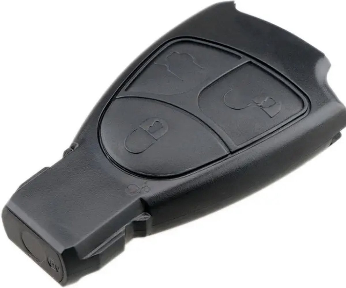 autosleutelbehuizing -Auto sleutel3knops- autosleutel- behuizing-geschikt voor Mercedes