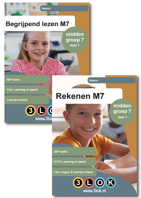 Foto: Cito oefenboeken voordeelset rekenen begrijpend lezen midden groep 7 m7 begrijpend lezen rekenen groep 7 entreetoets cito iep toets oefenen onderwijs basisschool leren leerling in beeld 3lok onderwijs