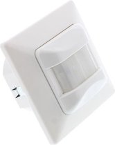 Klemko LED PIR Bewegingsmelder/Sensor - Inbouw - Wand