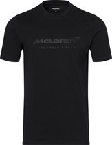 MCLaren - Mclaren Essential Logo Shirt Zwart 2022 - Maat  L