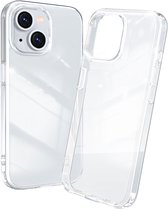 MMOBIEL Telefoon Hoes Geschikt voor iPhone 15 - Transparant Telefoonhoesje - Phone Case Ultra Dun – Siliconen TPU Beschermhoes – Hoes Telefoon met Schokabsorptie Back Cover Case