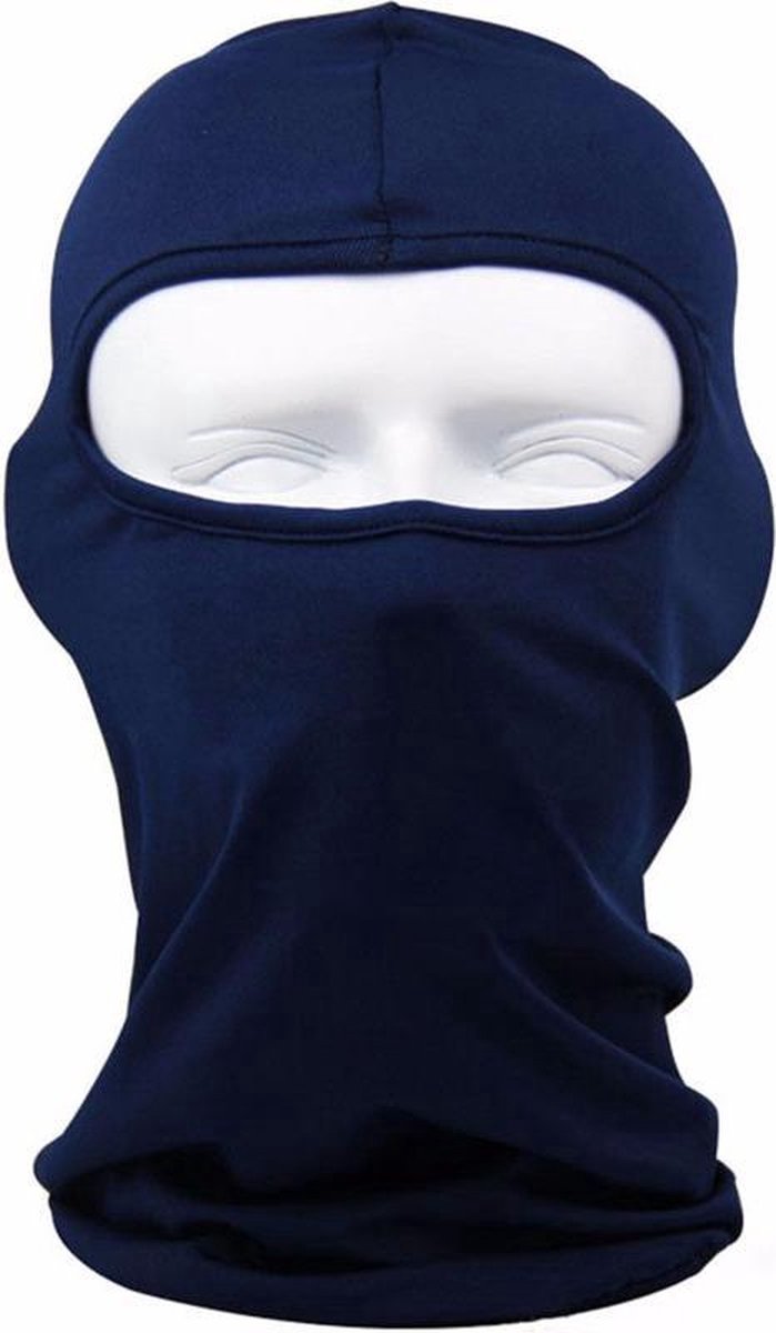 CHPN Bivakmuts Bivak muts Muts Gezichtsmuts – One Blauw