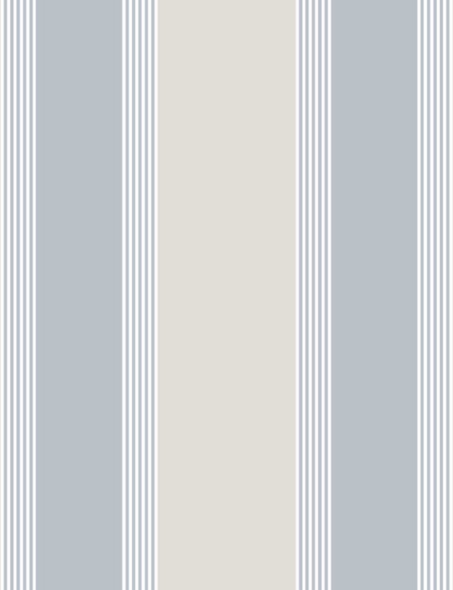 Behang met klassieke brede strepen - Behang - Wandbekleding - Wallpaper - Vliesbehang - Thema - 0,53 x 10,05 M.