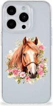 TPU Hoesje Geschikt voor iPhone 15 Pro Paard