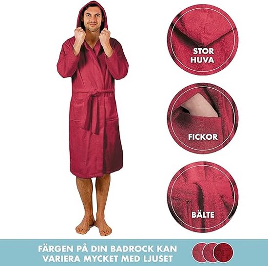 badjas - Katoen - Zacht en Donzig \bathrobe - XS