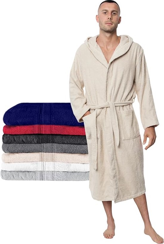 badjas - Katoen - Zacht en Donzig \bathrobe - M