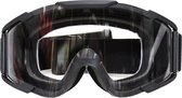 CRG Waves Crossbril - Motorcross Bril- Motorsport - Helder Glas - Mat Zwart Frame