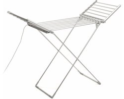 Elektrisch kledingroede met Vleugels Drywing InnovaGoods | Elektrisch kledingdroogrek | Verwarmd wasrek | Droogrekken inklapbaar 20 Stangen
