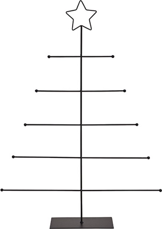 Kerstboompje van Metaal 60 cm