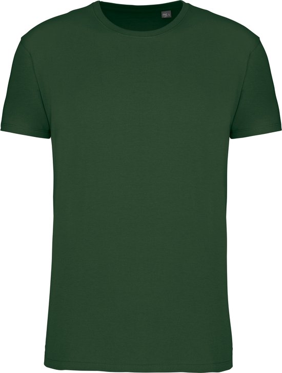 Forest Green T-shirt met ronde hals merk Kariban maat L