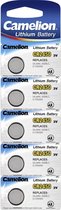 Pile bouton Camelion Lithium CR2450, 3 Volt - 5 pièces
