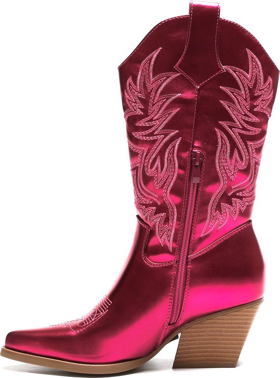 Cowboylaarzen voor vrouwen - Roze