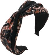 Clayre & Eef Hair Band Ladies Zwart Bandeaux cheuveux synthétiques Femmes
