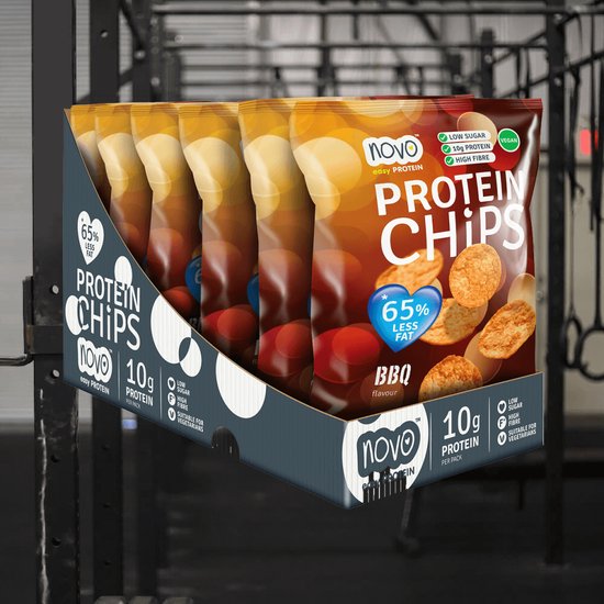 Novo Protein Chips (BBQ 6 x 30 gram) bol