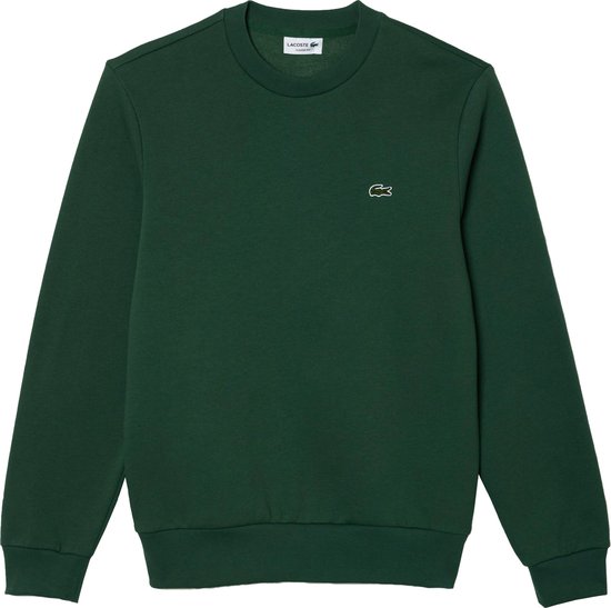 Lacoste Bio Cotton Fleece Crew Sweater Homme - Taille XS