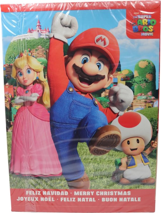 Calendrier de l'avent Super Mario - 24 morceaux de chocolat au