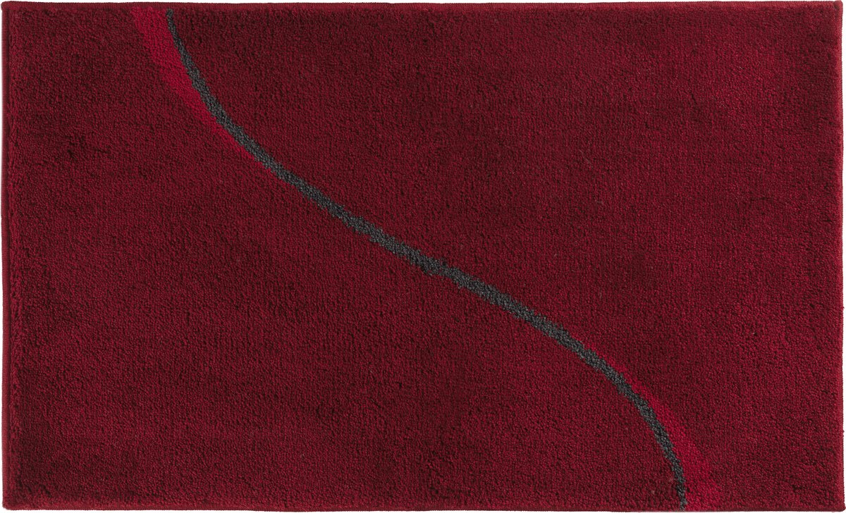 Casilin - Carve - Antislip Badmat - Red - 60x100 cm