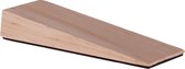 Deltafix Deurwig - hout - anti-slip - 12 x 2 cm - deurstopper